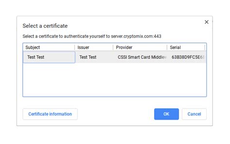 google chrome smart card middleware|Guide for Chrome OS SAML SSO smart card integration .